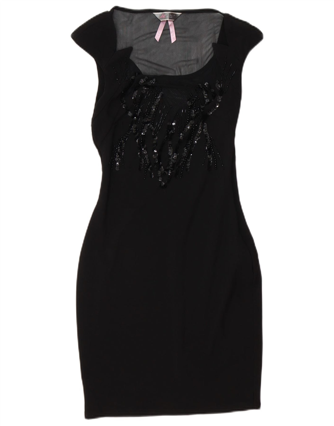 Abito aderente da donna Lipsy UK 10 piccolo poliestere nero