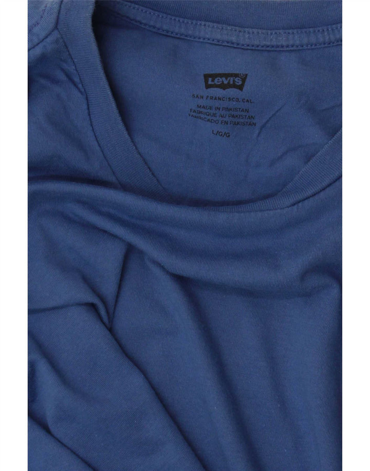 T-shirt da uomo Levi's Top grande blu