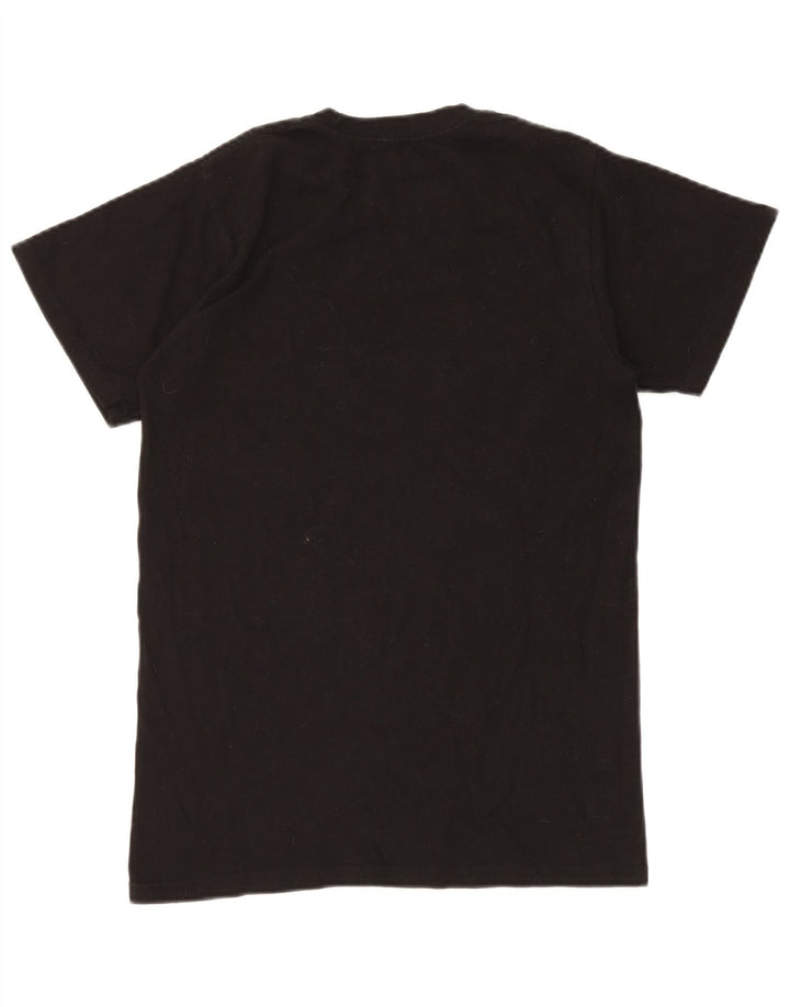 HARD ROCK CAFE T-shirt grafica da uomo di Edimburgo Top piccola in cotone nero