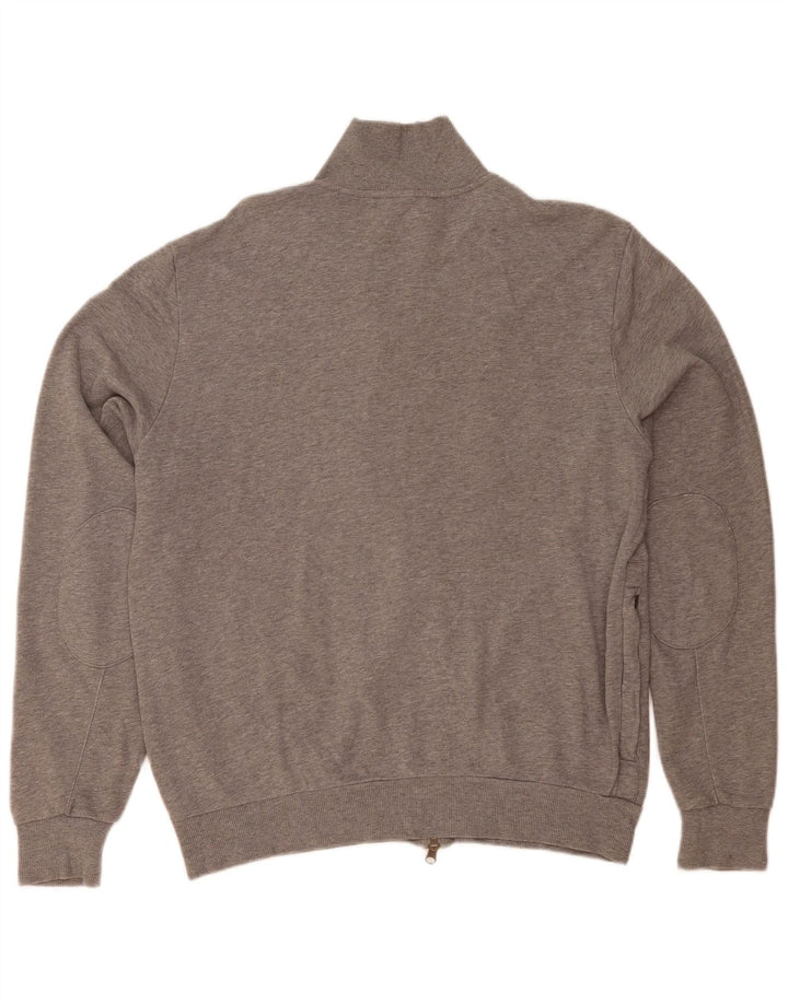 Giacca da ginnastica da uomo Sun68 XL in cotone chiazzato grigio