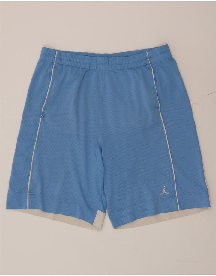 Pantaloncini sportivi Jordan da uomo grandi color block blu