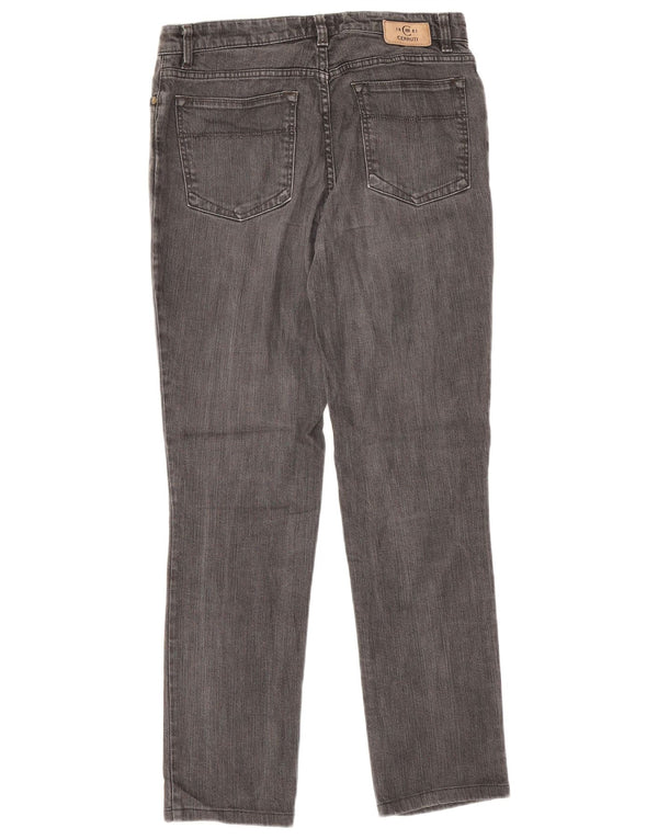 Jeans dritti da donna Cerruti 1881 W30 L29 cotone grigio
