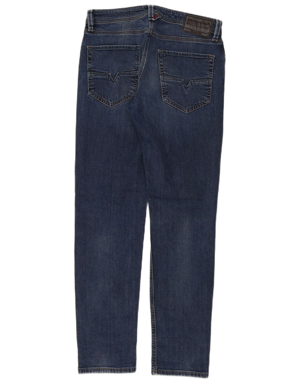 Diesel Uomo Larkee-Beex Regular Tapered Jeans W30 L32 Cotone Blu