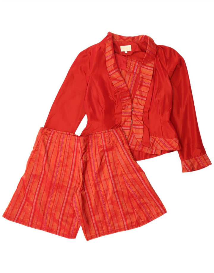 Set da 3 pezzi da donna Fox EU 36 piccolo W30 acetato floreale rosso moderno
