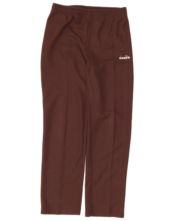 Pantaloni Tuta Uomo Diadora Marrone Medio Poliestere