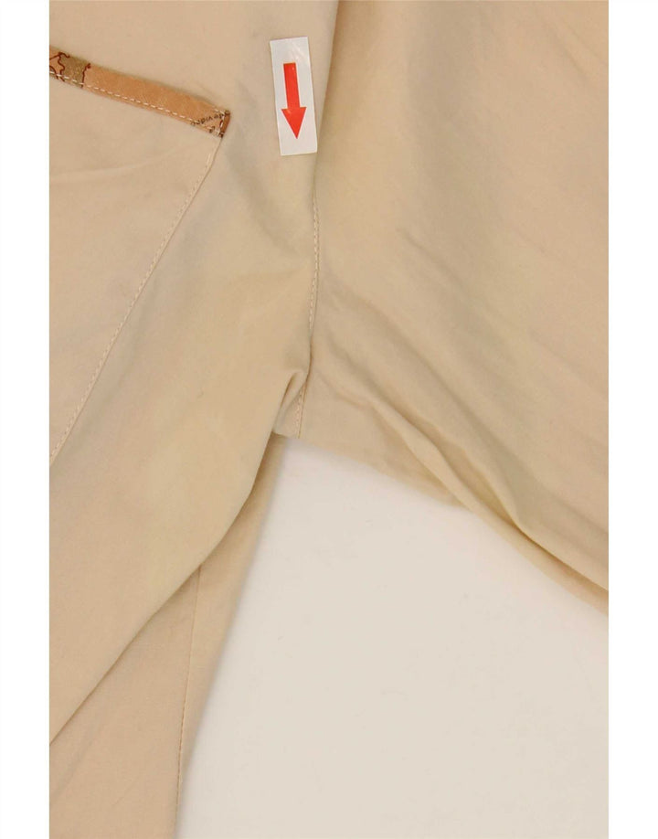 Camicia da donna ALVIERO MARTINI UK 16 grande cotone beige