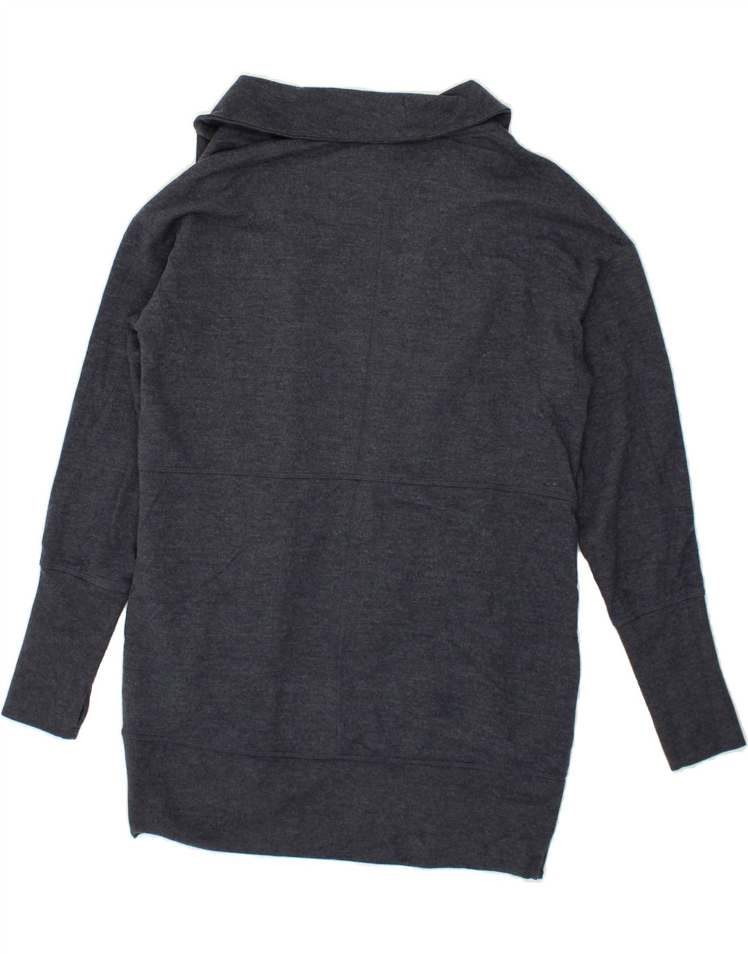 EDDIE BAUER Womens Longline Open Cardigan Sweater UK 10 Small Navy Blue Vintage Eddie Bauer and Second-Hand Eddie Bauer from Messina Hembry 