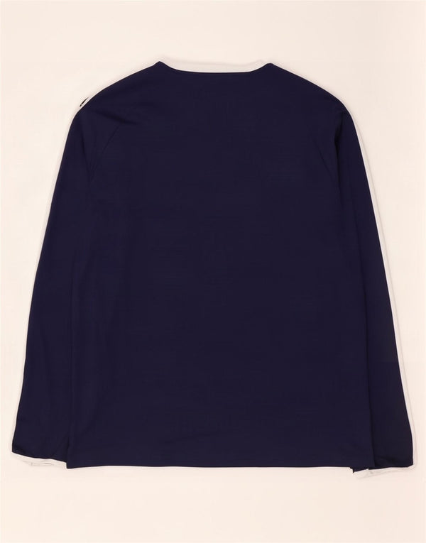 Puma Maglia da uomo a maniche lunghe 2XL Blu navy in poliestere color block