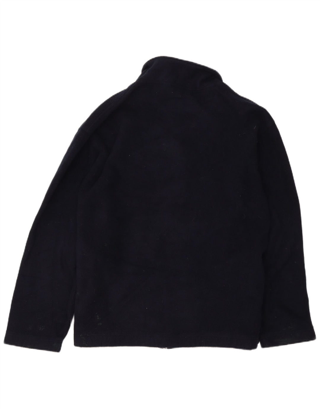 Giacca in pile da uomo Reebok UK 40 Large blu navy in poliestere