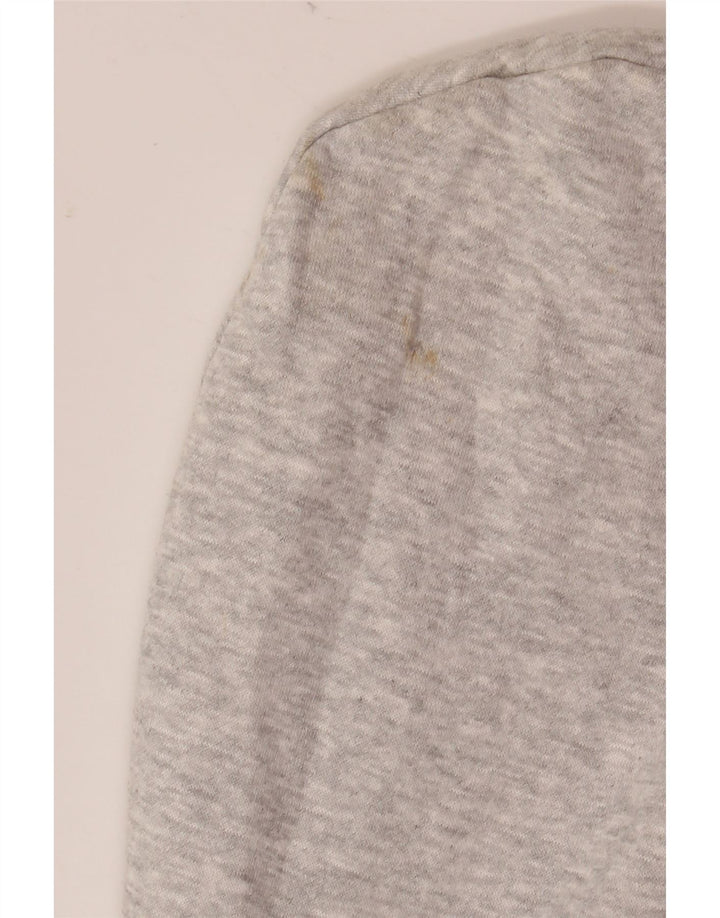 Maglione con cappuccio da uomo French Connection piccolo cotone chiazzato grigio