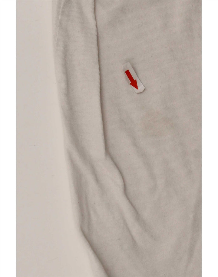 T-shirt da uomo Champion Top XS in cotone bianco