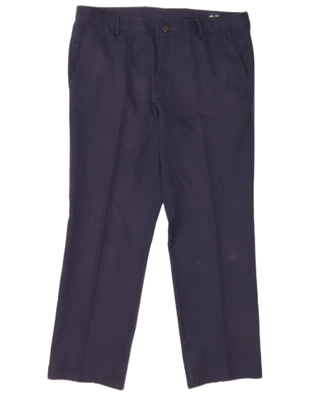 Pantaloni chino Adidas Uomo Climalite W36 L29 poliestere blu navy