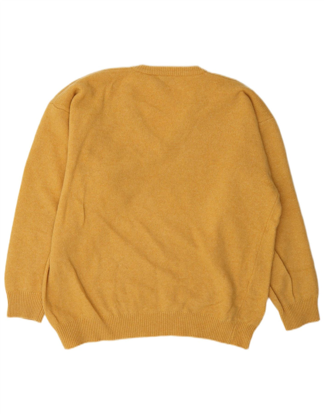 Maglione da uomo con scollo a V Sergio Tacchini XL giallo