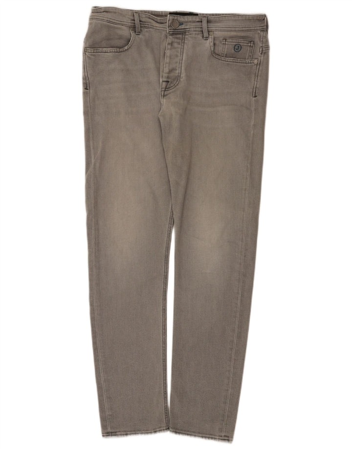 Jeans slim da uomo Jeckerson W34 L31 cotone grigio