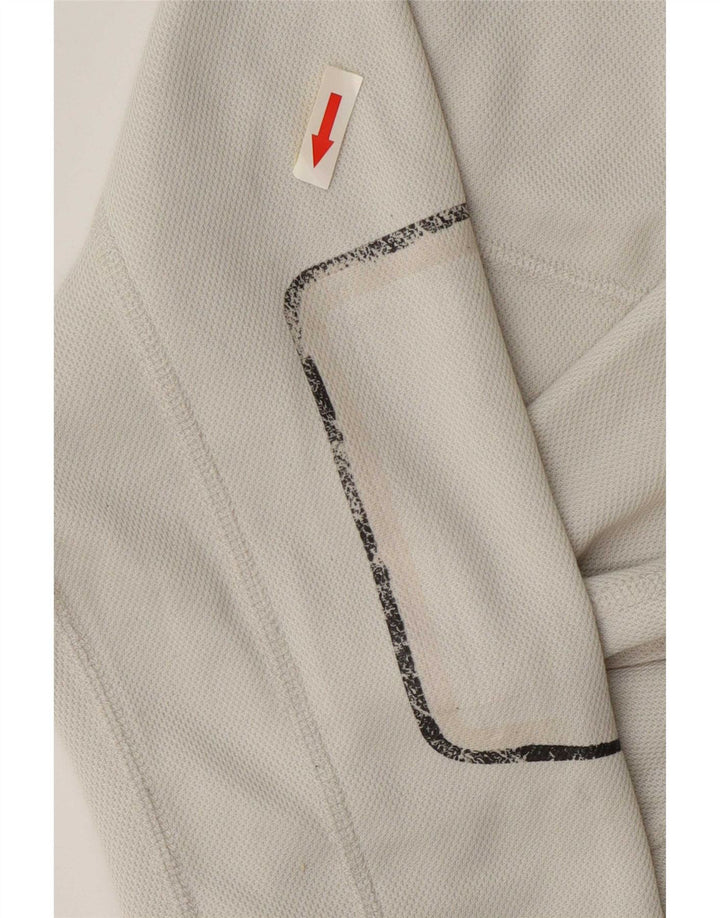 Top da tuta pullover vestibilità ampia da donna The North Face UK 6 XS bianco sporco