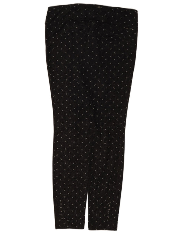 Leggings Nike Dri Fit da donna UK 14 grande nero maculato