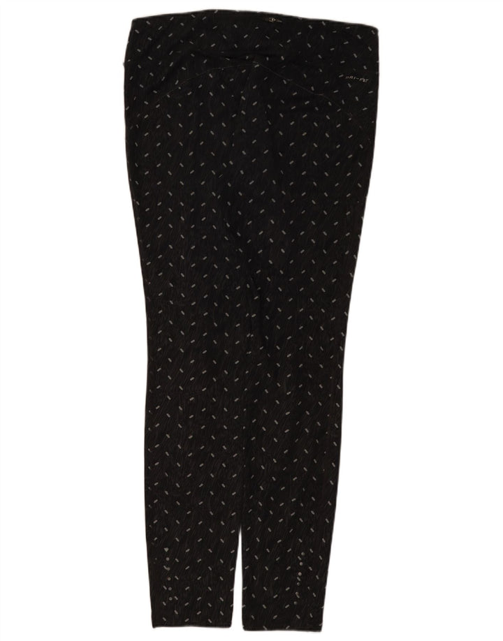 Leggings Nike Dri Fit da donna UK 14 grande nero maculato