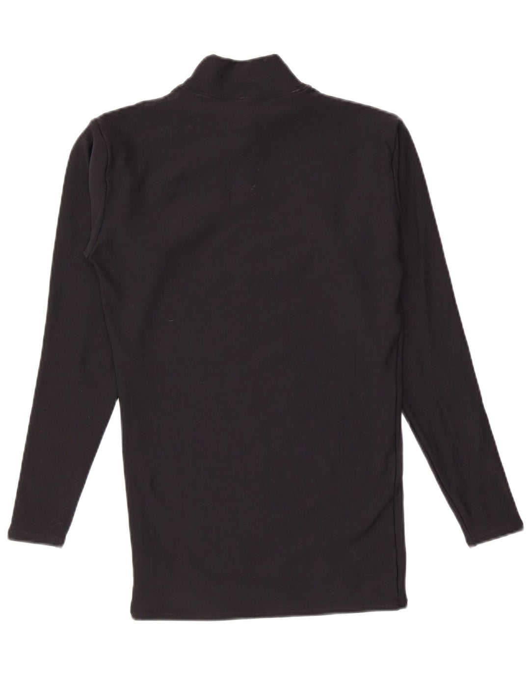 Maglia a compressione da uomo Under Armour a maniche lunghe in nylon nero medio