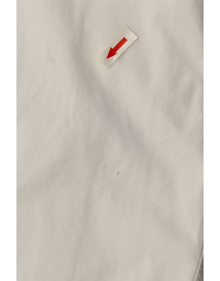 Gant Camicia a maniche corte da uomo grande in cotone bianco