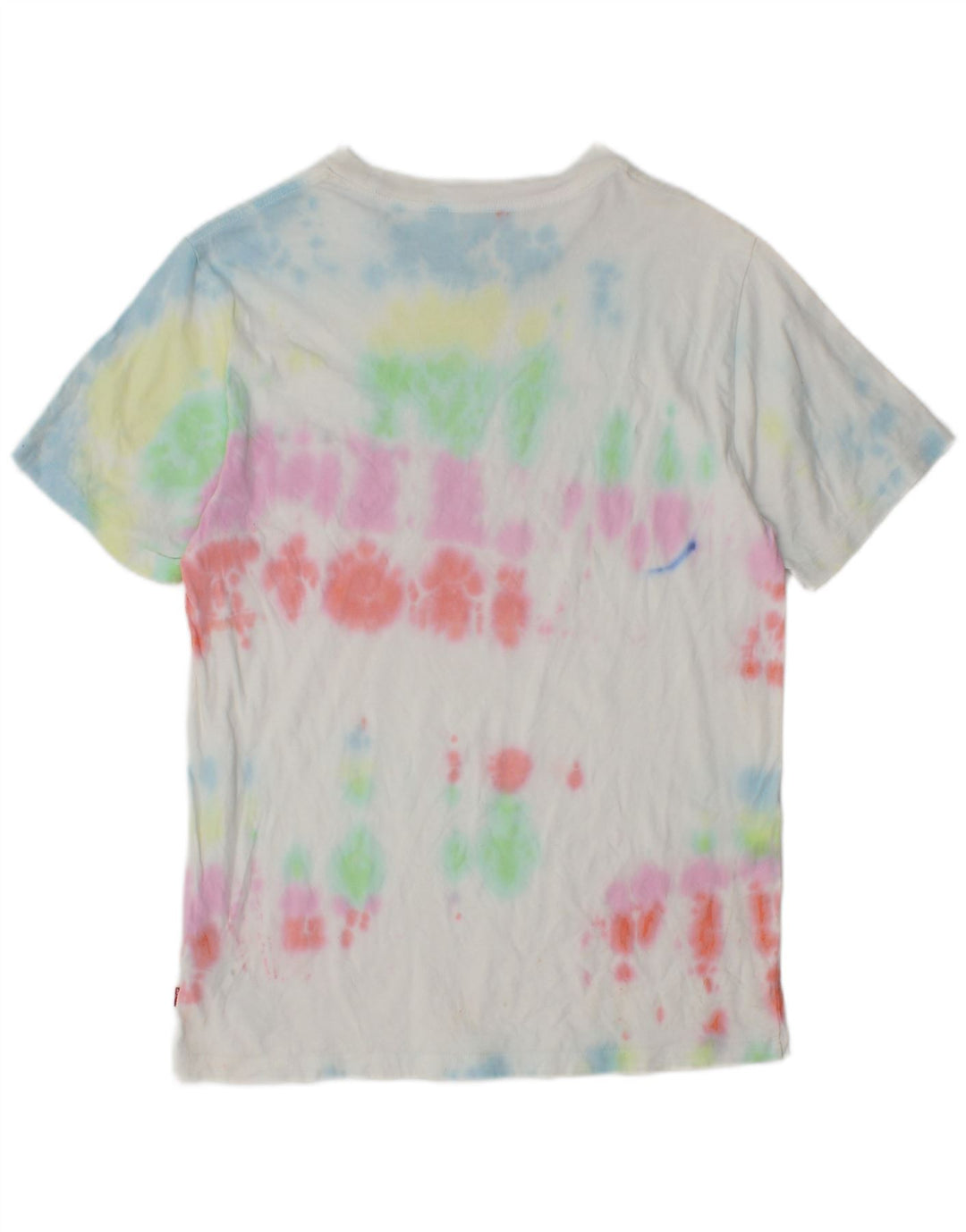 T-shirt grafica standard da uomo Levi's Top piccola in cotone tie-dye multicolore