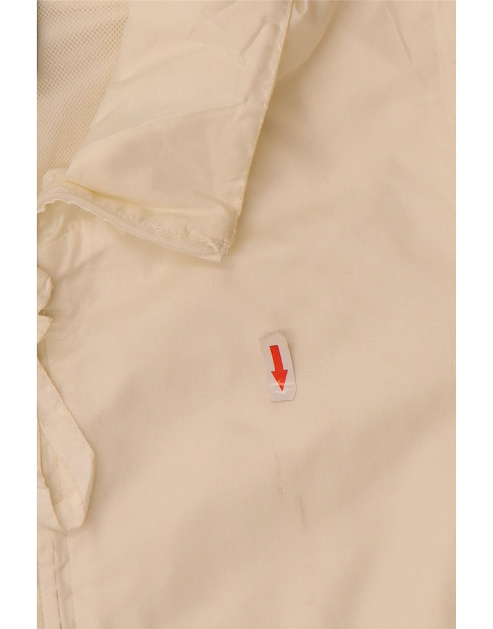 Giacca da tuta da donna Nike UK 14/16 Large Bianco Poliestere