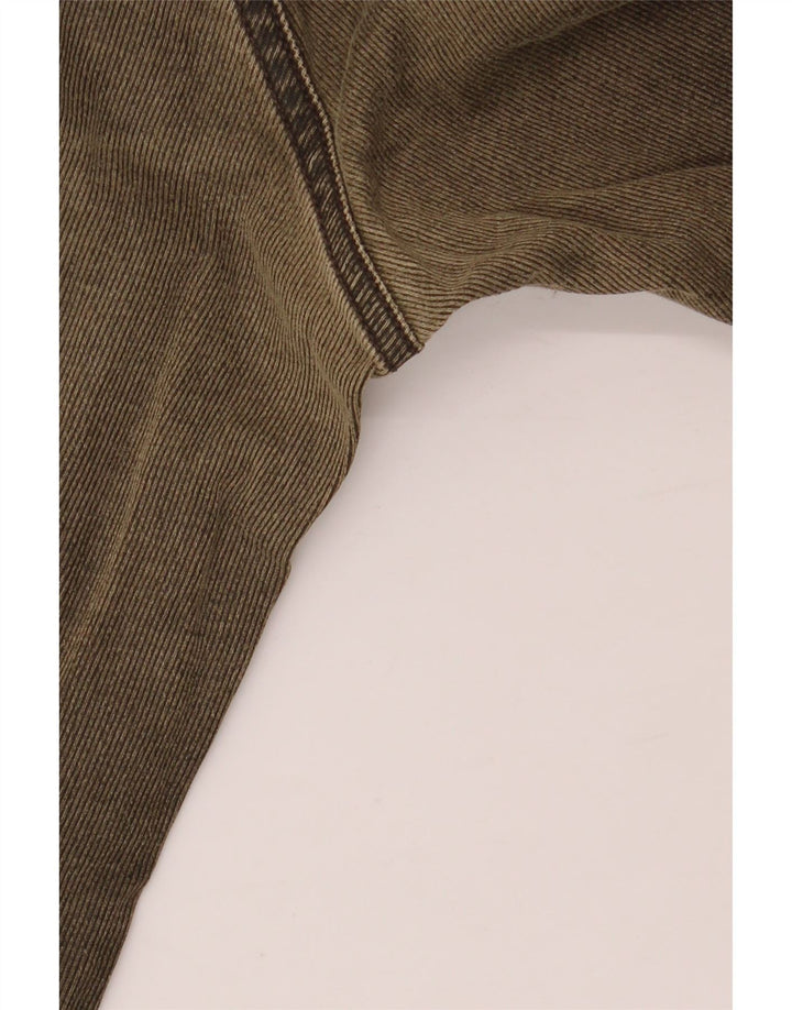 Jeans dritti da uomo ICEBERG W38 L27 cotone kaki