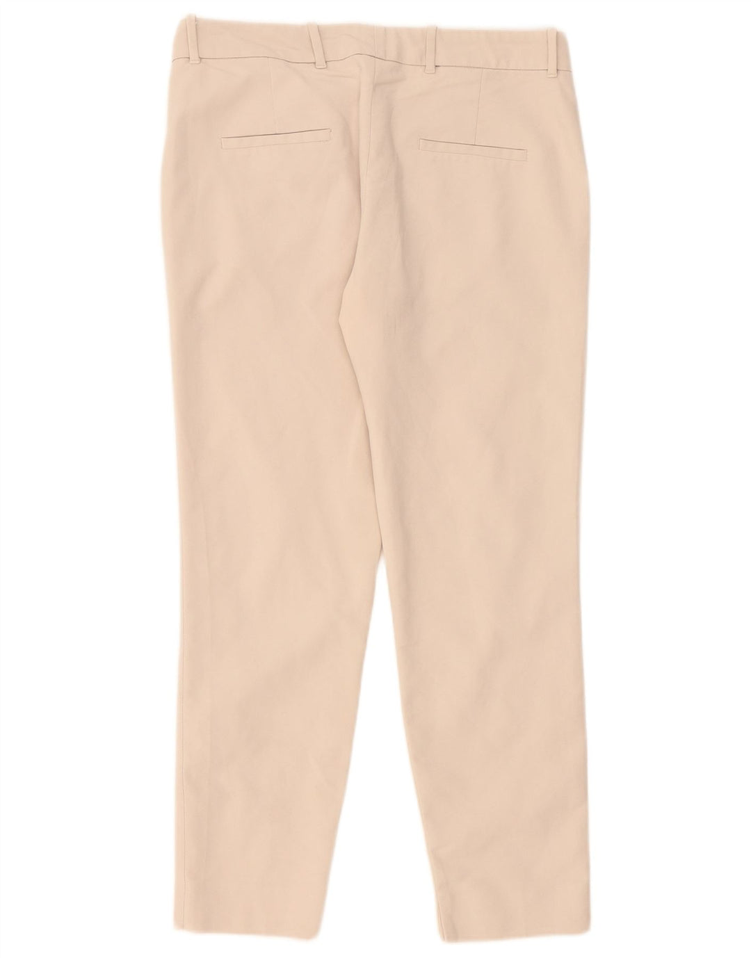 Pantaloni chino slim da donna Zara grandi W32 L28 Beige