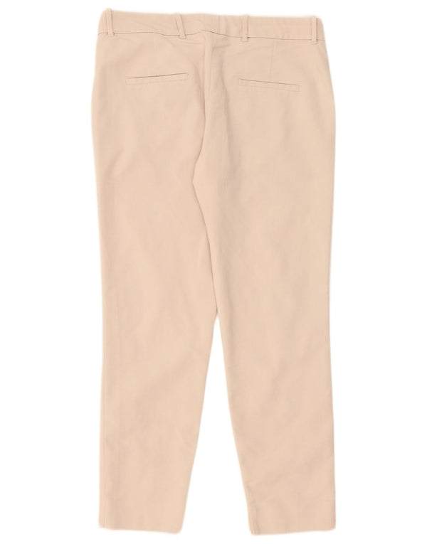 Pantaloni chino slim da donna Zara grandi W32 L28 Beige