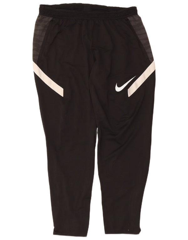 Pantaloni da tuta Nike Dri Fit Slim Fit da uomo XL color block nero