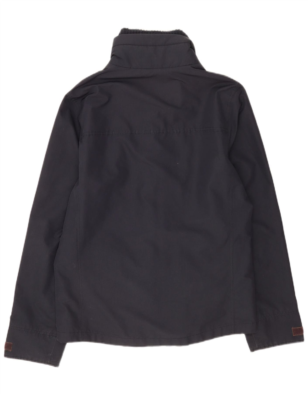 Giacca antipioggia da uomo Hollister UK 40 Large in poliestere blu navy