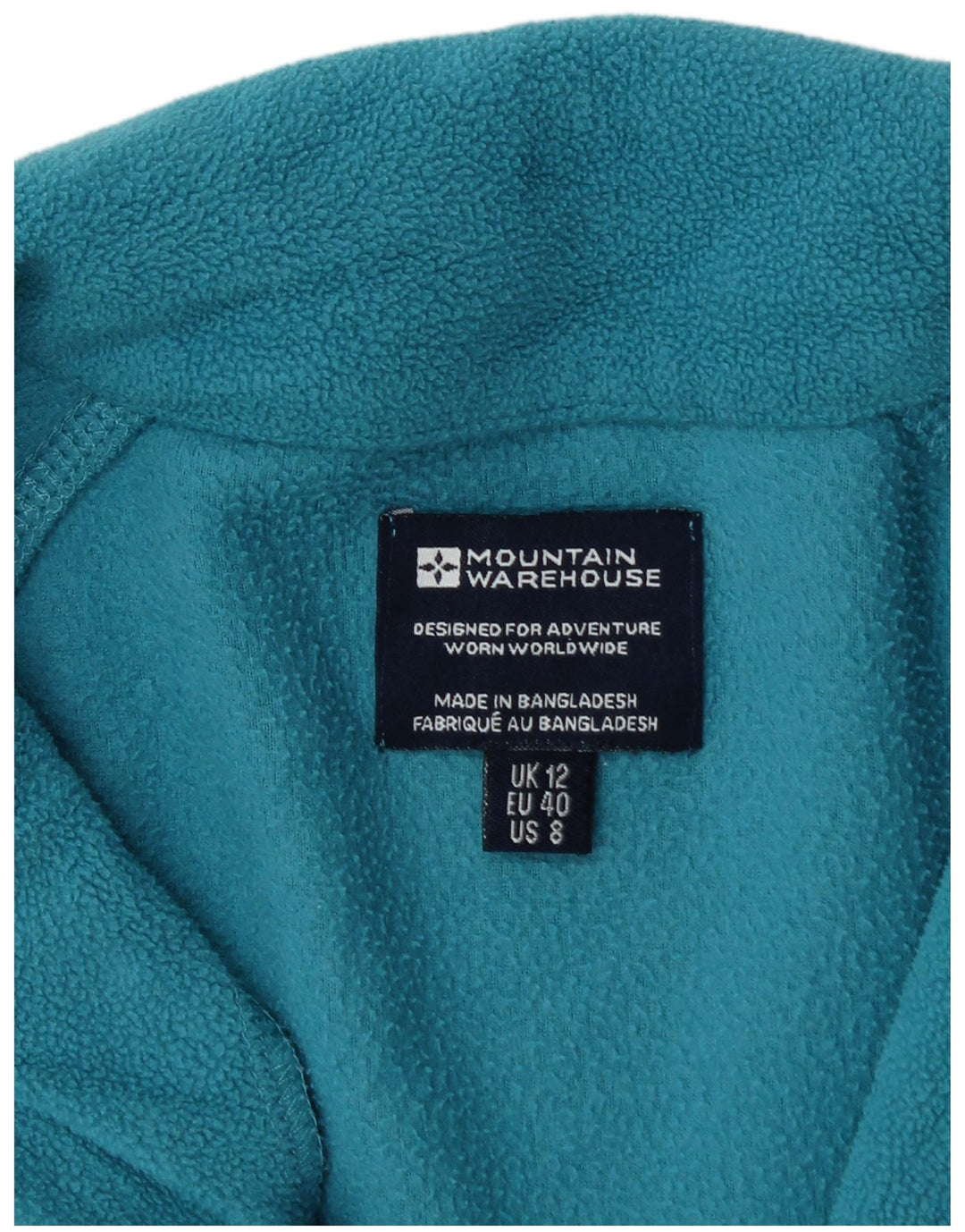 Giacca in pile da donna Mountain Warehouse UK 12 Poliestere turchese medio