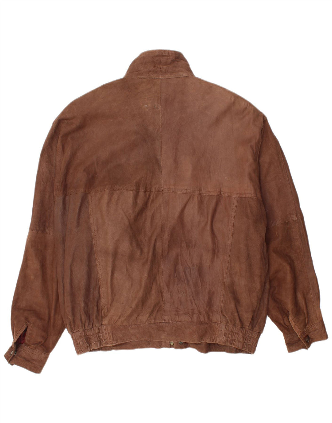 Bomber Morena da uomo in pelle scamosciata IT 52 XL in pelle marrone