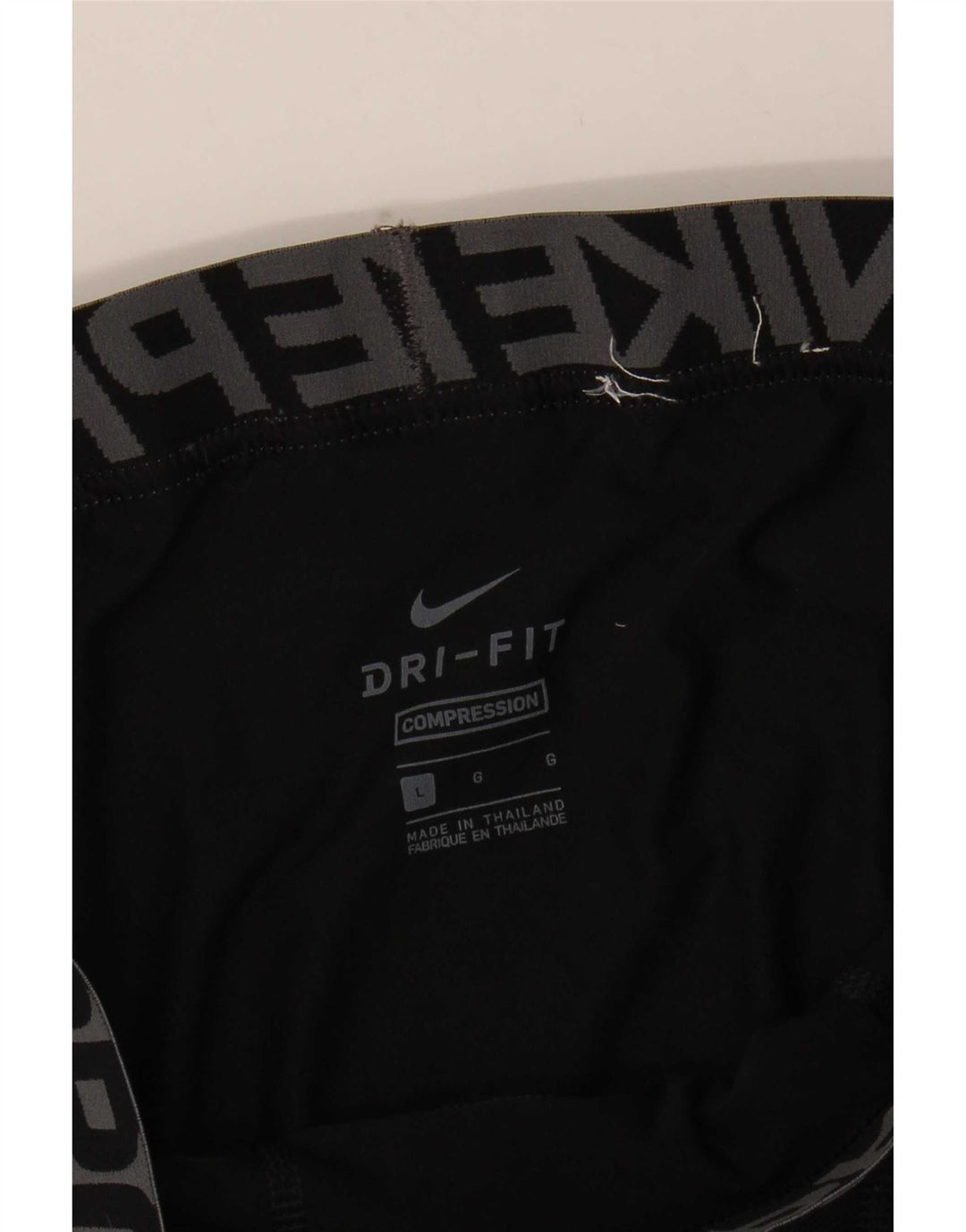 Leggings grafici Nike Dri Fit da uomo grandi neri