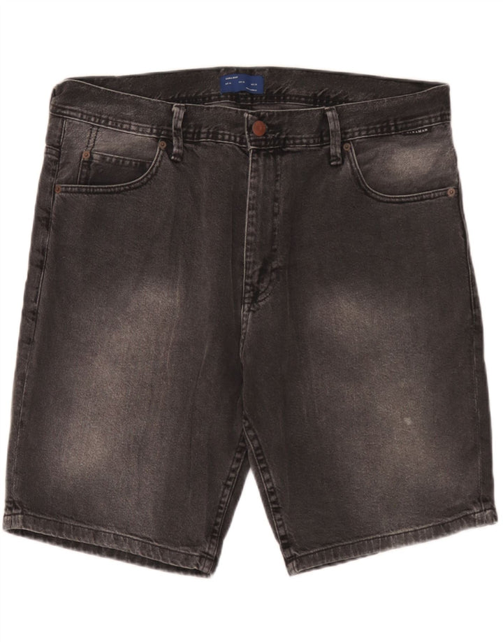 Pantaloncini di jeans da uomo Zara EU 46 XL W36 Grigi