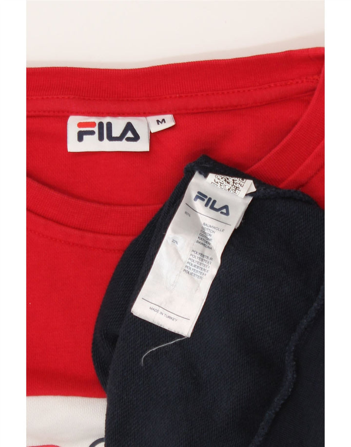 Felpa da donna Fila Jumper UK 14 Medium multicolore Colourblock