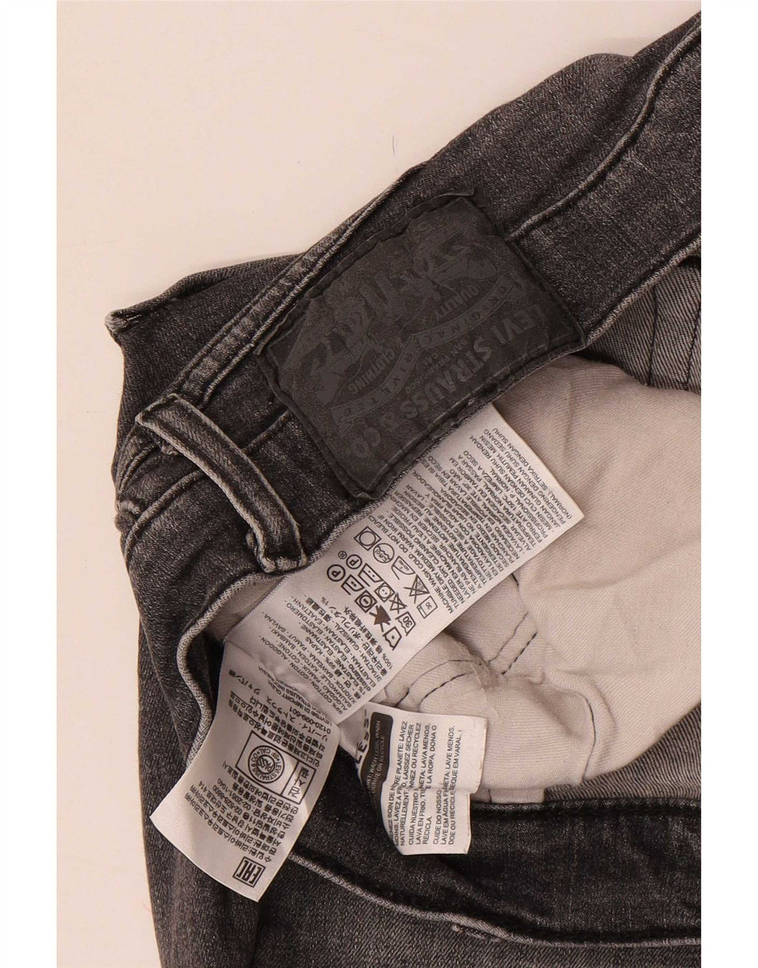 Jeans Levi's Uomo 511 Slim W36 L33 Cotone Grigio