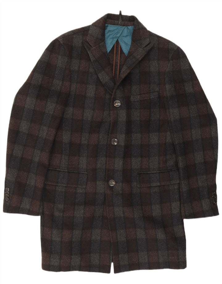 Soprabito Uomo Liu Jo IT 50 Large Grigio Check Lana
