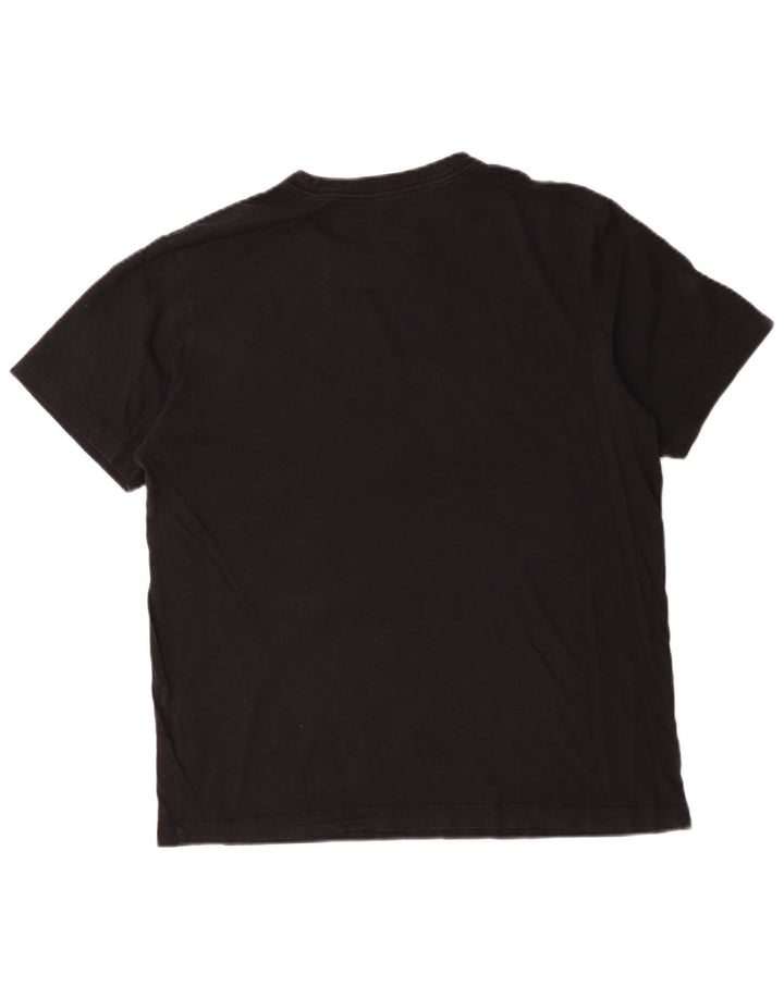T-shirt da uomo Nike Top grande in cotone nero