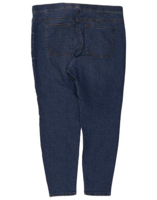 Jeans Jeggings da donna Marks & Spencer UK 18 XL W36 L25 Cotone blu