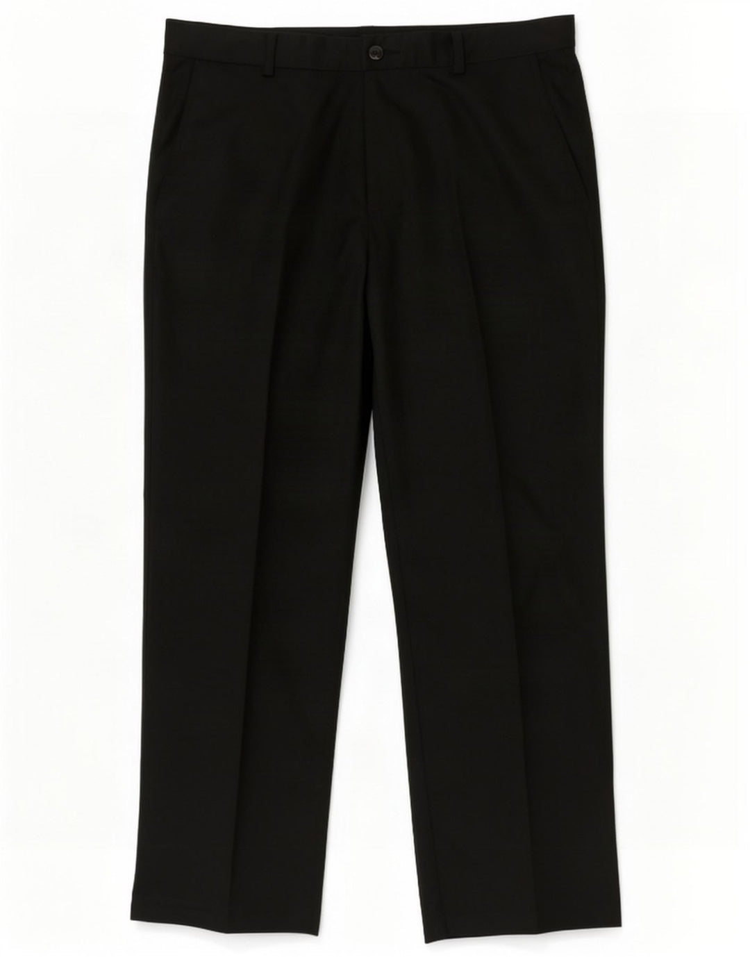 Pantaloni chino dritti Adidas Climalite da uomo W36 L32 poliestere nero