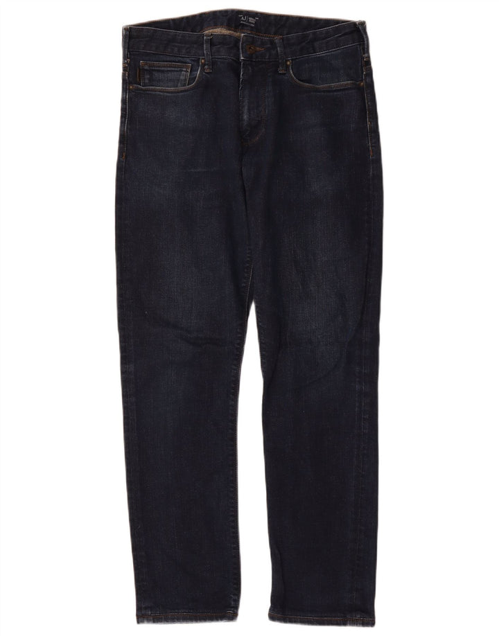 Jeans slim da uomo Armani W30 L28 cotone blu navy