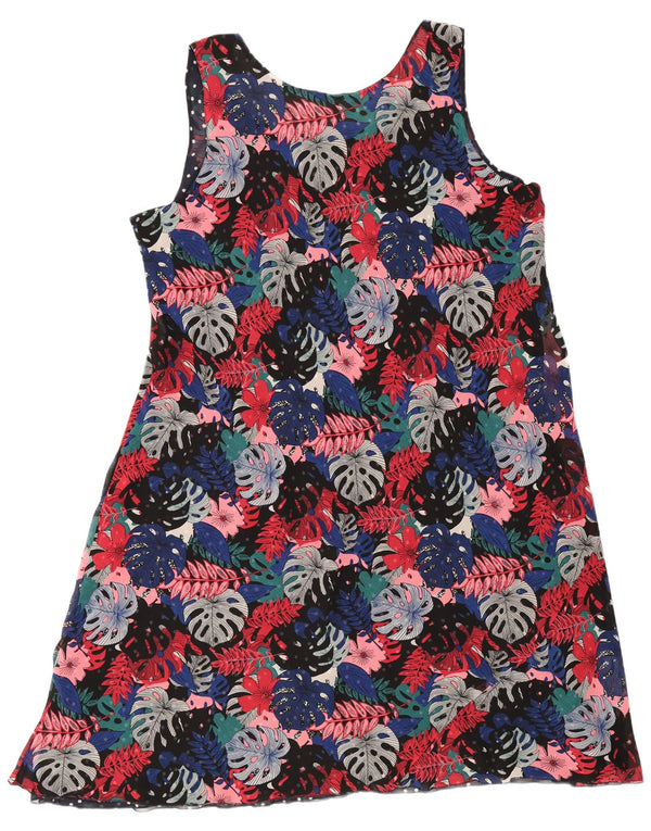 Abito a trapezio senza maniche da donna Joe Browns UK 20 2XL floreale multicolore