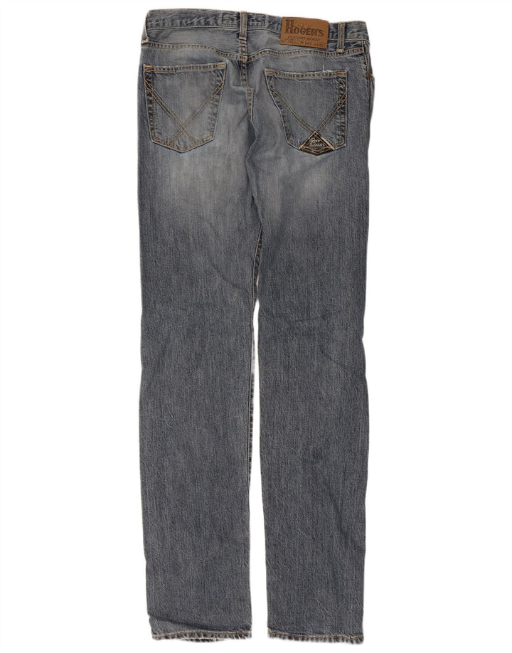 Jeans slim da donna Roy Rogers W32 L35 cotone blu
