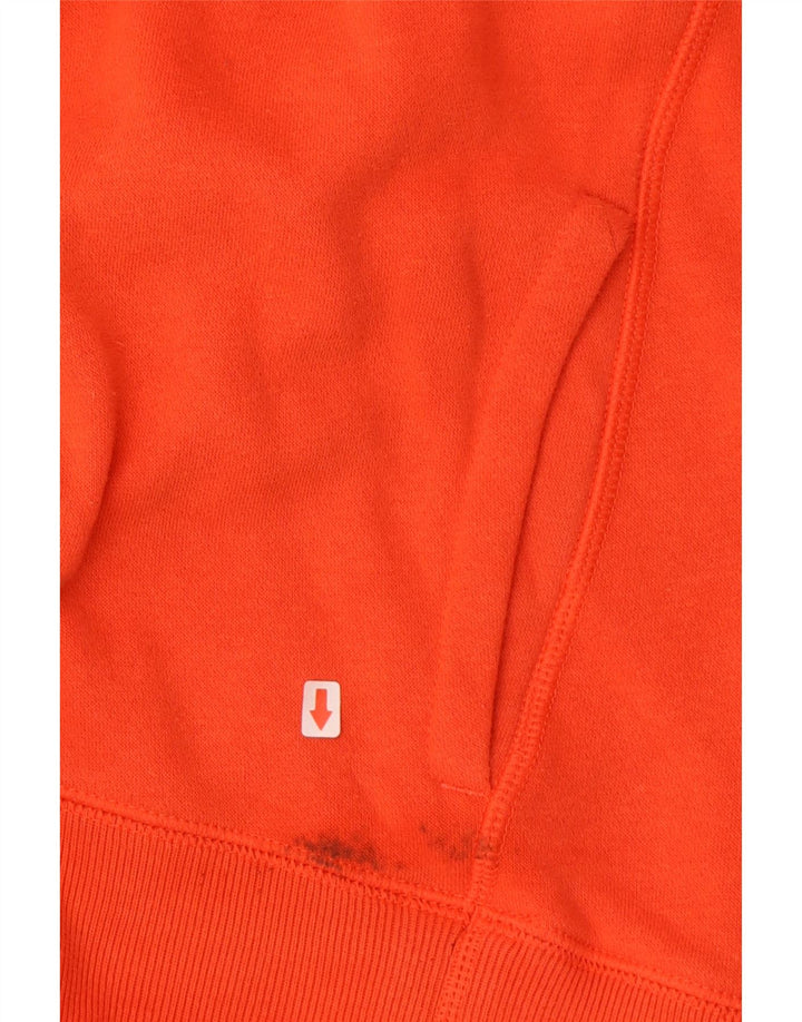Felpa con cappuccio grafica da uomo Under Armour grande arancione