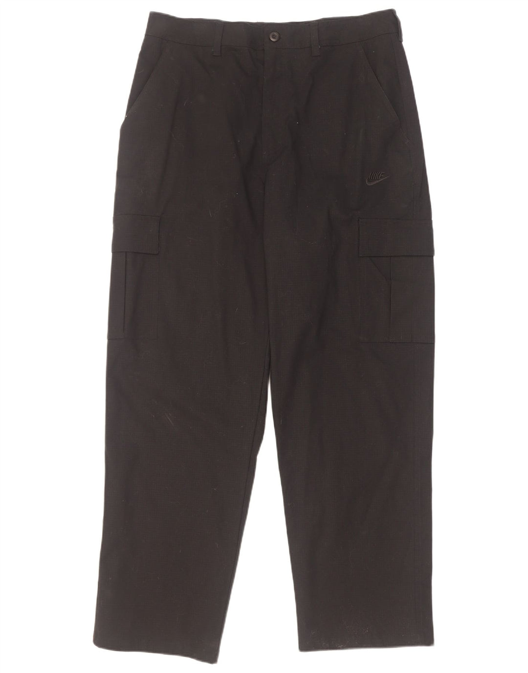 Pantaloni cargo affusolati Nike da uomo W32 L32 in cotone nero