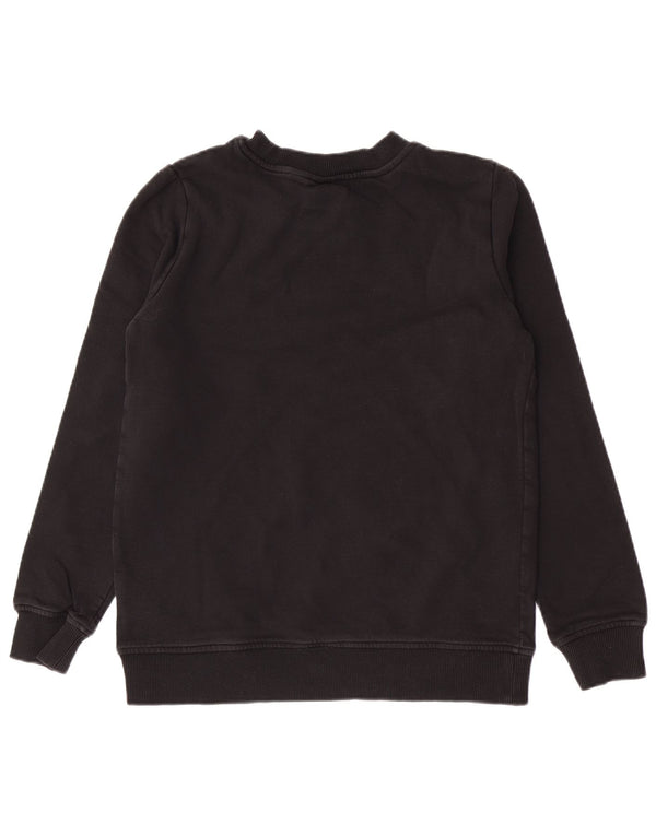 Felpa con grafica da donna Vans, piccola, in cotone nero