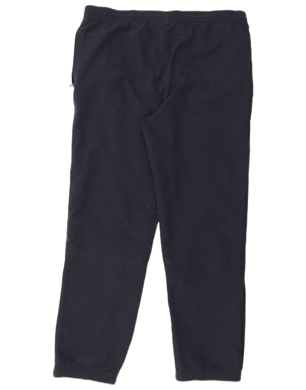 Pantaloni da tuta da uomo Adidas Joggers grandi in poliestere blu navy