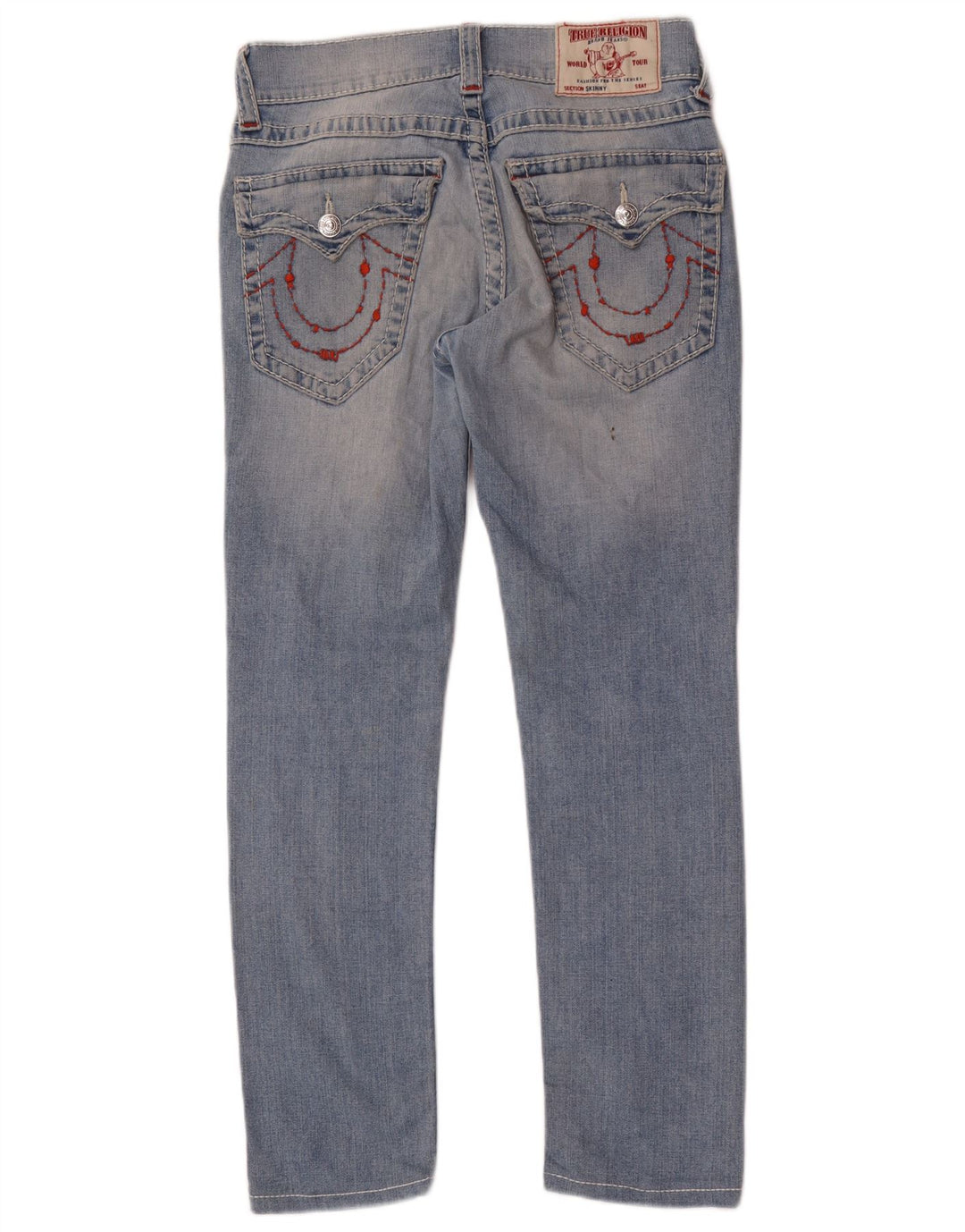 TRUE RELIGION Jeans slim da donna W30 L29 cotone blu