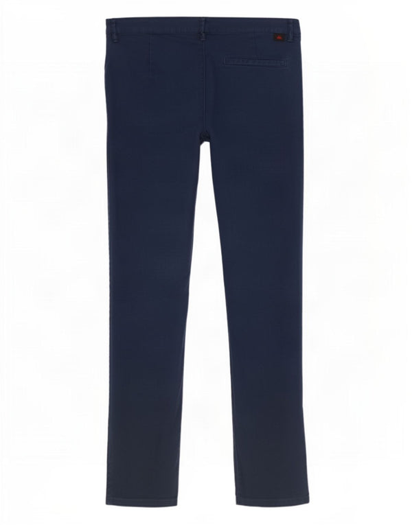 Kappa Womens Perfect Fit Slim Chino Trousers IT 42 Medium W30 L29 Blue
