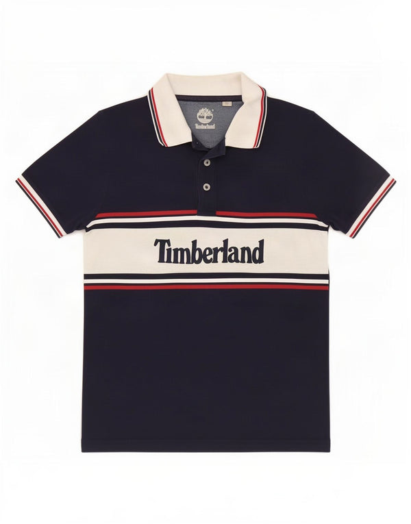 Polo grafica da ragazzo Timberland 11-12 anni XS blu navy color block